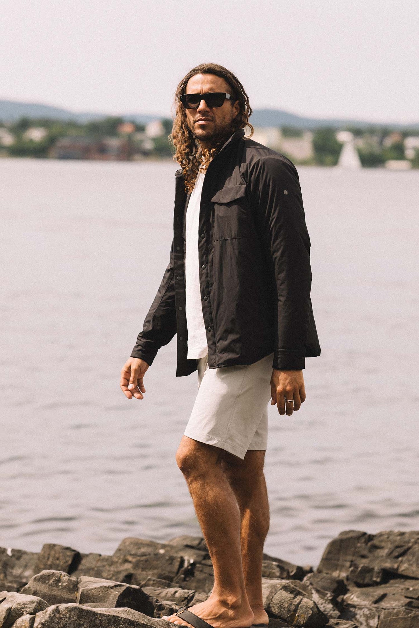 Port Shorts — Greyish