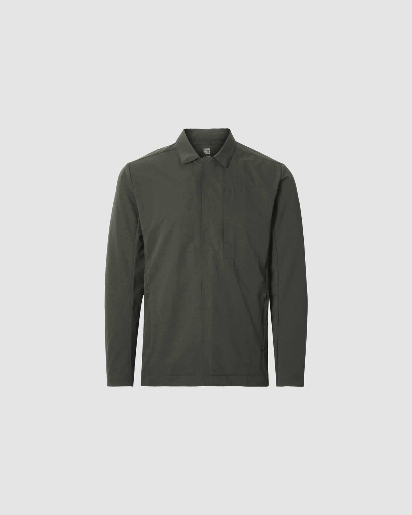 Merge II – Dunkles Olivgrün