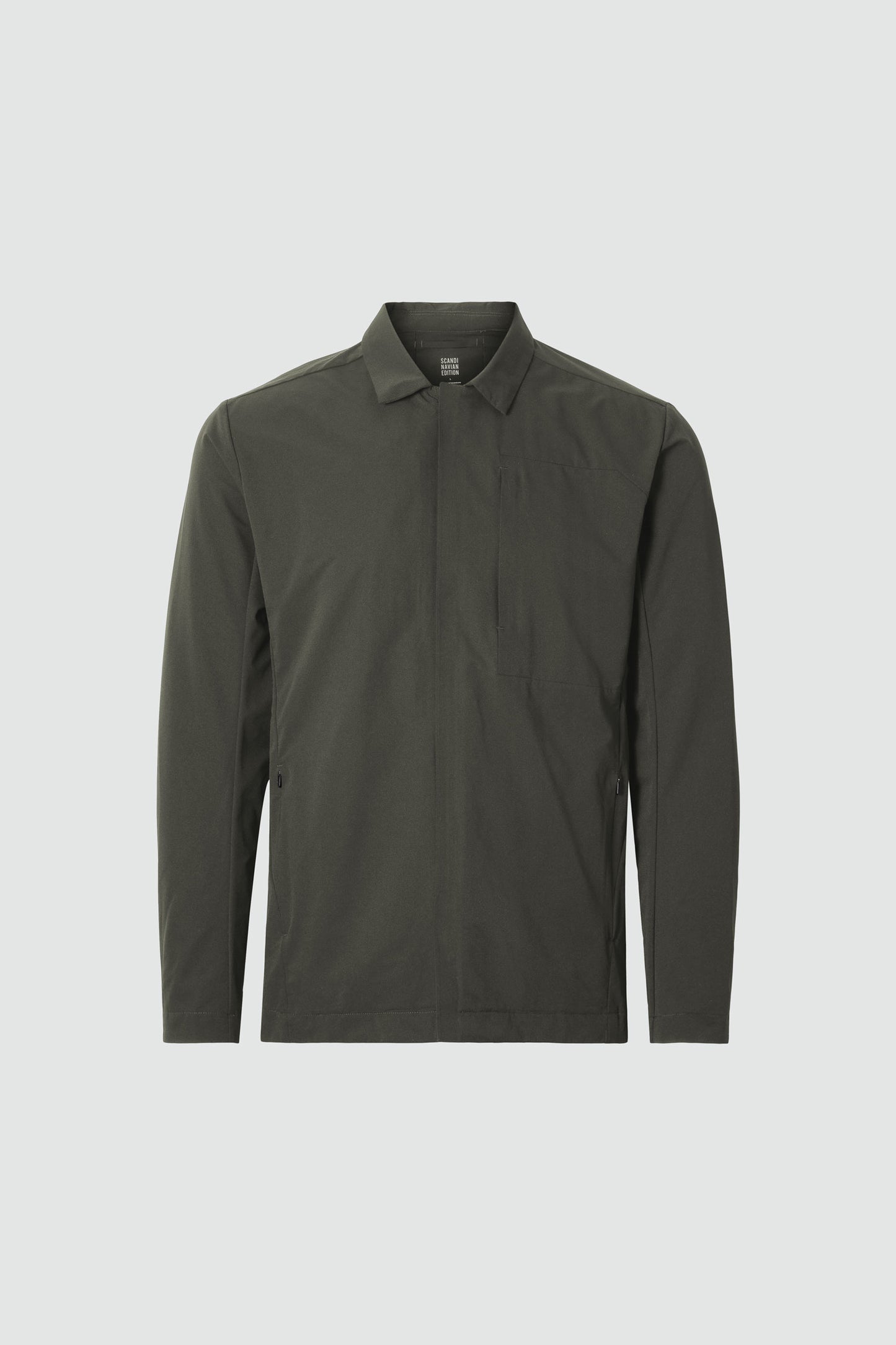 Merge II – Dunkles Olivgrün