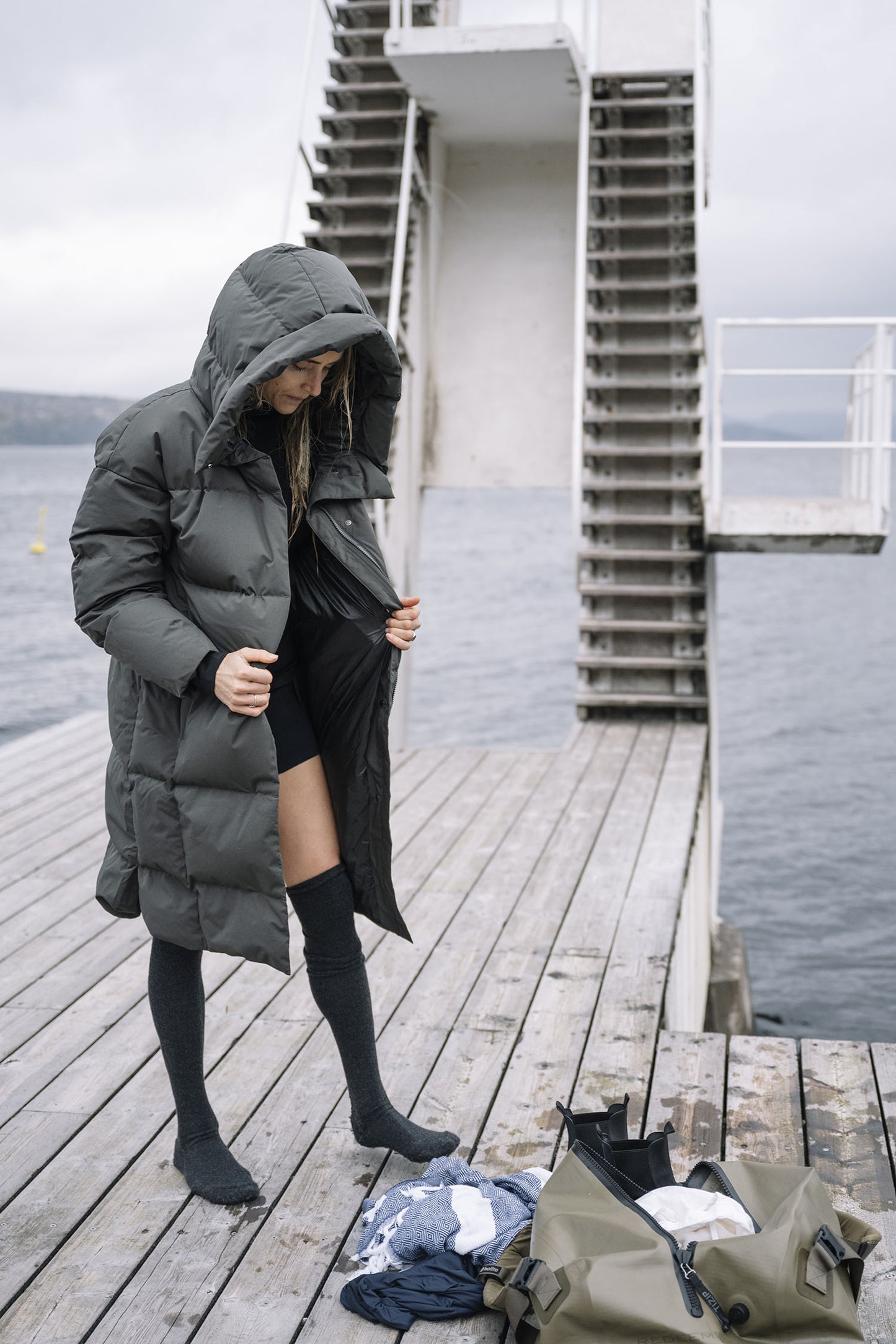 Swell II — Dunkles Oliv